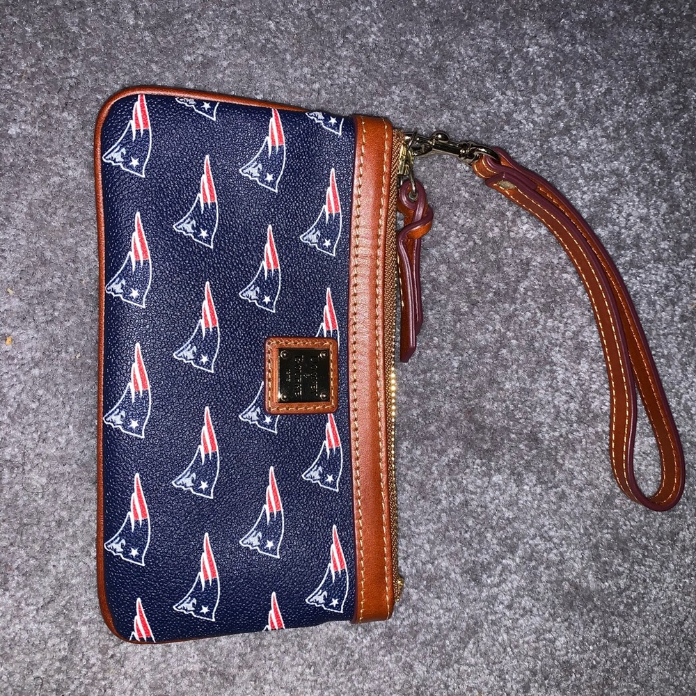 Dooney and Bourke Patriots Wristlet